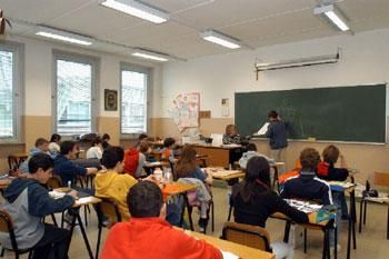 Classe spostata per disabile