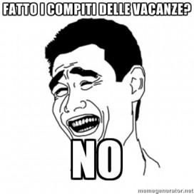 compiti weekend, no compiti weekend