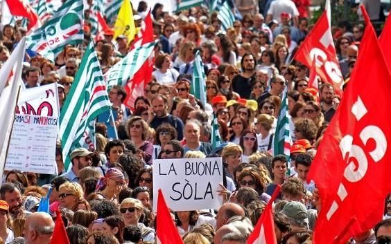 Un Flash Mob Contro La Buona Scuola: La Nuova Protesta Si Veste Di ...