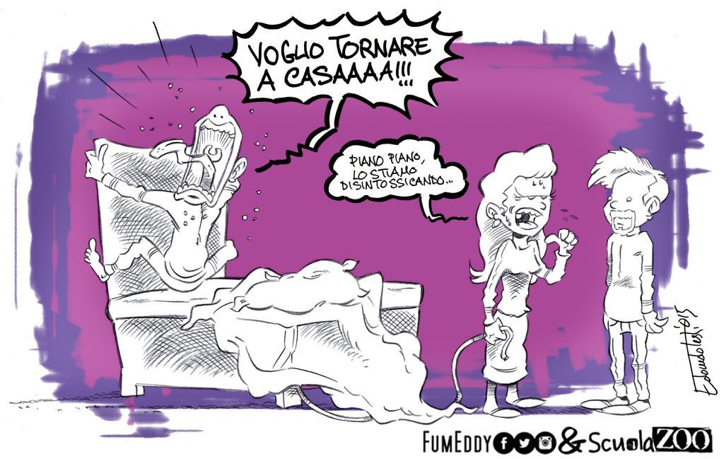 La vignetta di FumEddy per ScuolaZoo. Seguitelo su Facebook, Twitter e Instagram