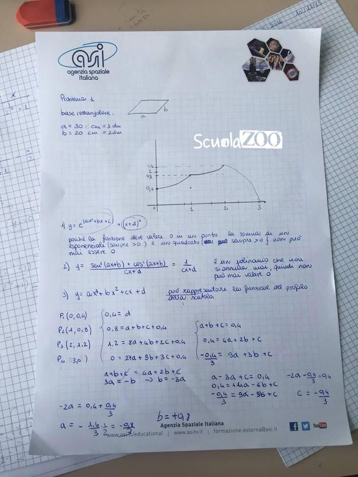 soluzioni seconda prova matematica
