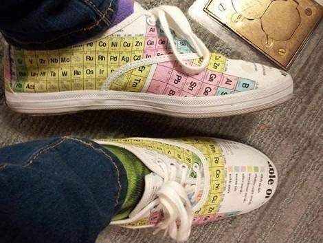 scarpa tavola periodica