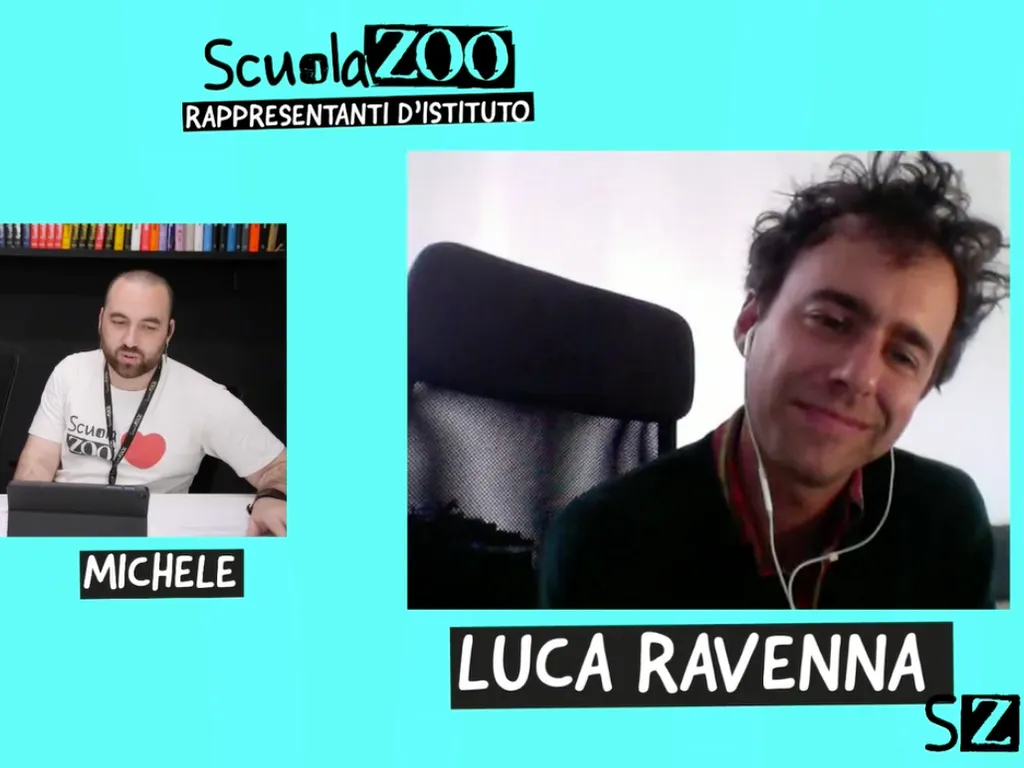 Luca Ravenna ospite all'Assemblea d'Istituto ScuolaZoo